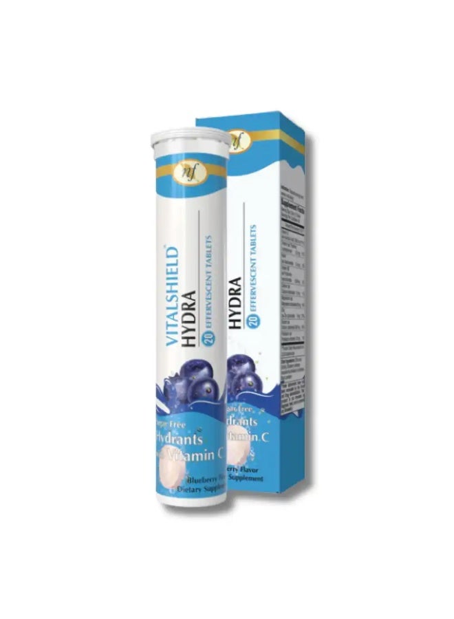 Vitalshield Hydra Hydrants Vitamin C Effervescent Tablets 20’s